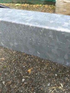 Galvolite treated box section